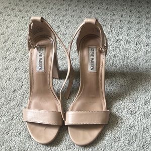 Steve Madden nude Carson heels